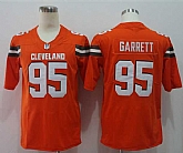 Nike Browns 95 Myles Garrett Orange Vapor Untouchable Player Limited Jersey,baseball caps,new era cap wholesale,wholesale hats